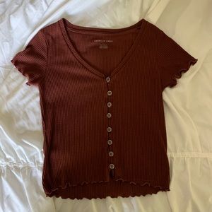 AEO Ribbed Tee